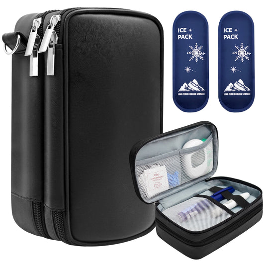 SlimCase insulin and peptide travel organizer bag