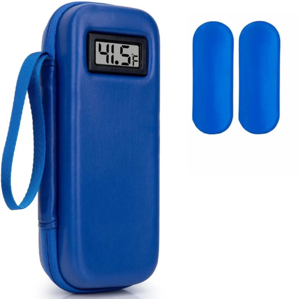 Insulin & Peptide Cooler Bag with Thermometer Display