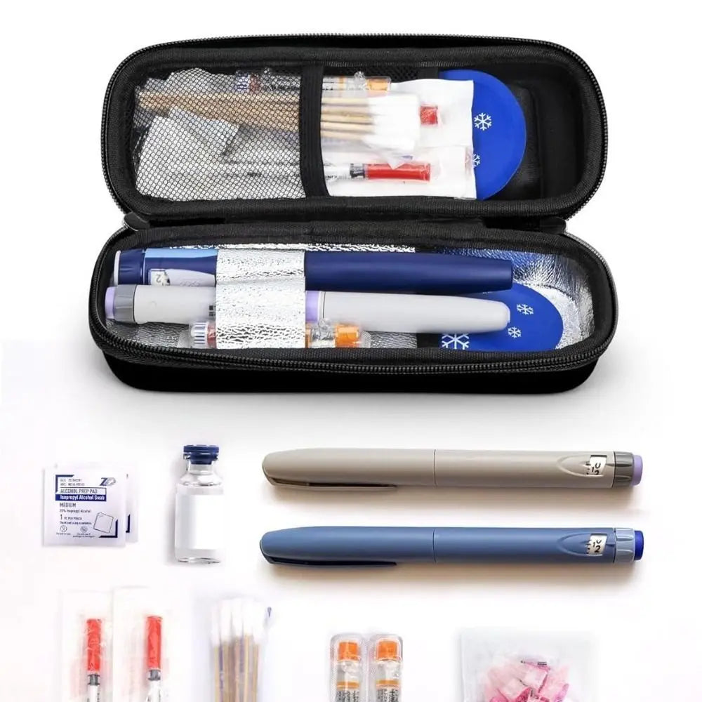 Insulin & Peptide Cooler Bag with Thermometer Display