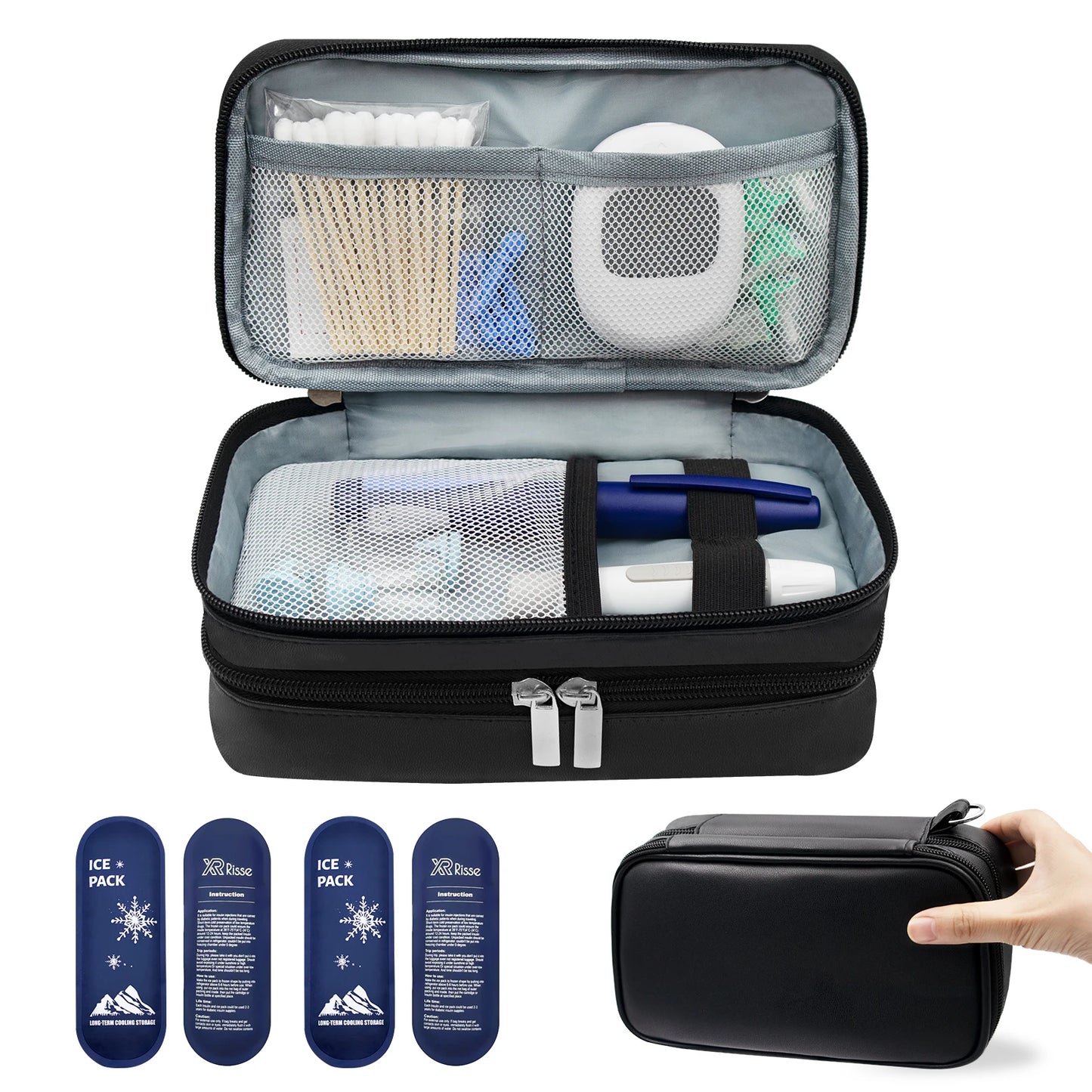 Insulin & Peptide Travel Organizer Bag