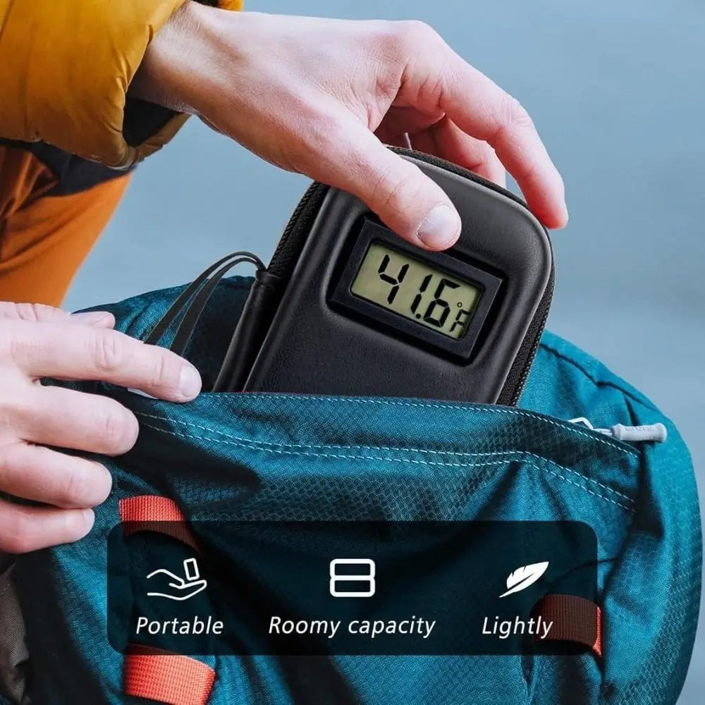 Insulin & Peptide Cooler Bag with Thermometer Display
