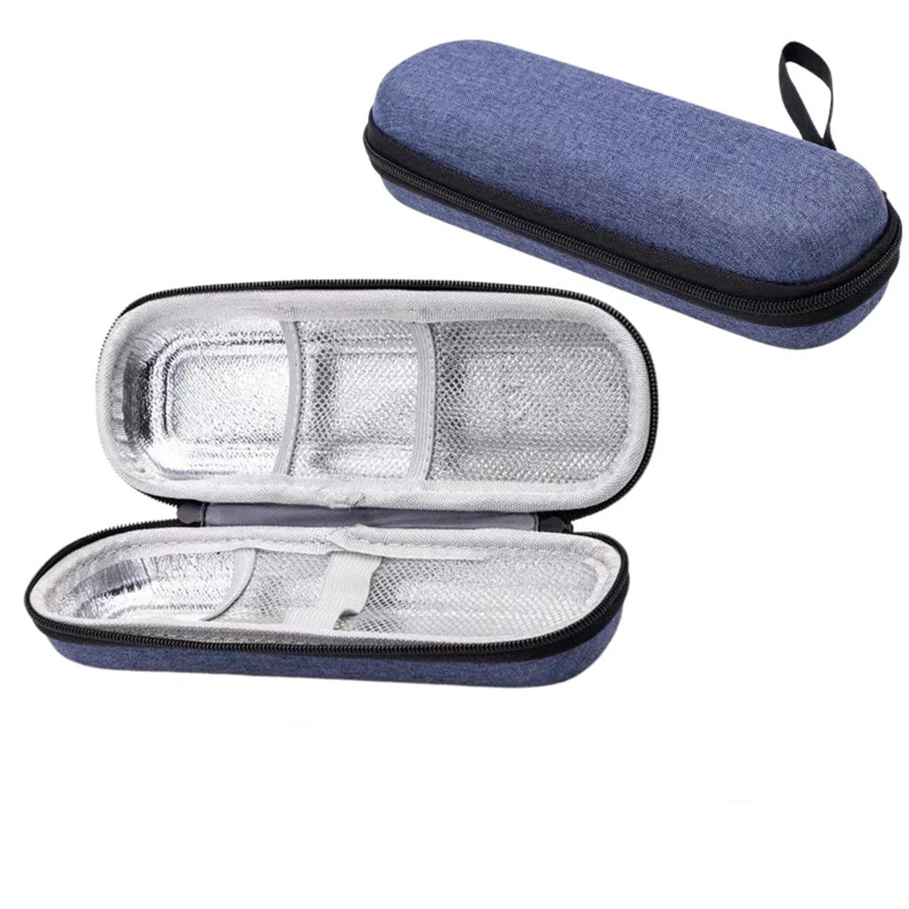 Portable Insulin & Peptide Cooling Bag — Waterproof Travel Case